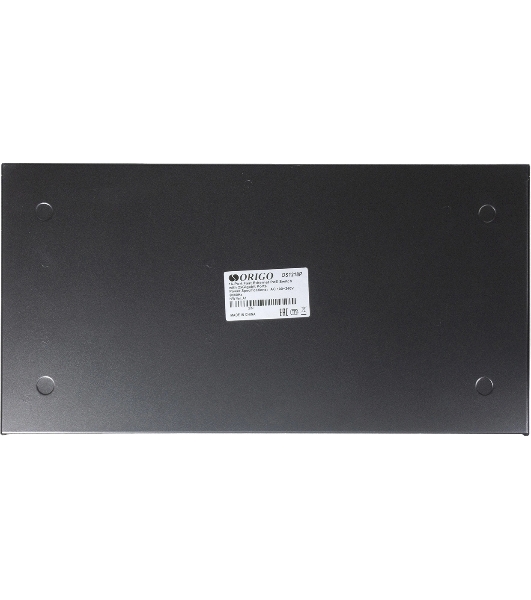 Коммутатор неуправляемый PoEORIGO OS1218P/190W/A1A 16x100Base-TX PoE+, 2x1000Base-T, PoE-бюджет 190 Вт, корпус металл
