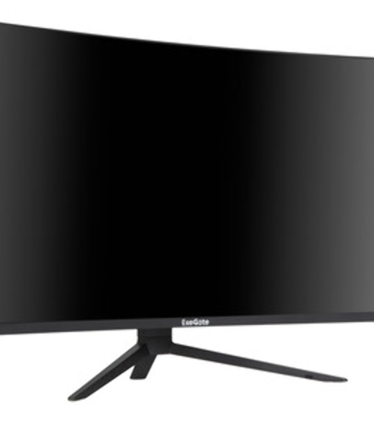 Монитор 31.5' ExeGate Combat EC3207TA VA 2560x1440, 240 Гц, 1 мс, 16:9, 300 кд/м², 1xHDMI, 2xDP, 2xUSB, 3.5 мм, изогнутый R1500, черный