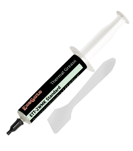 Термопаста ExeGate ETТ-2WMK Standard, шприц, 30г