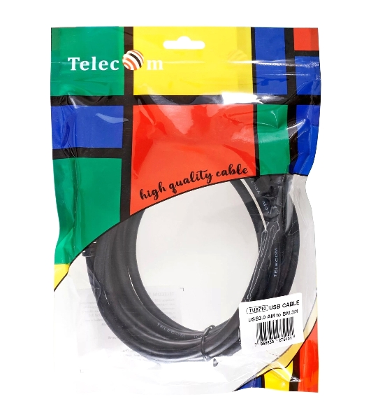 Кабель соединительный Telecom TUS710-3M USB3.0 Am/Bm 1,8m