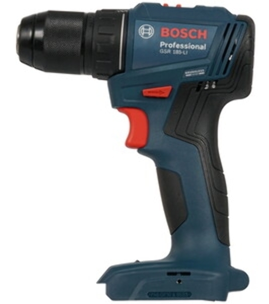 Дрель-шуруповерт Bosch GSR 185-LI, 18 В, 2 Ач, 50 Нм, бесщеточный