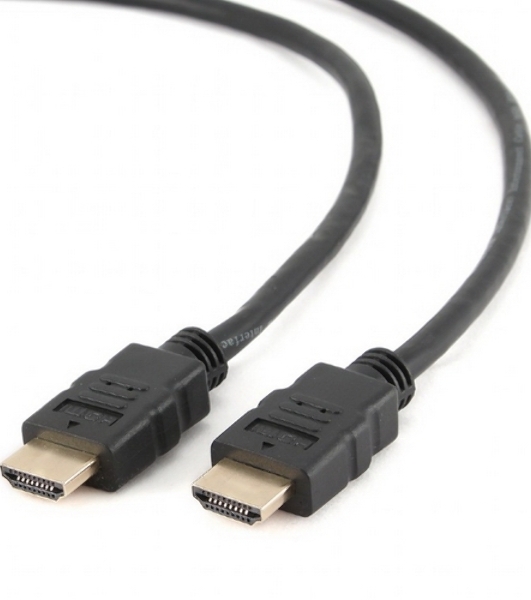Кабель Cablexpert HDMI CC-HDMI4-10M, 19M/19M, v2.0, медь, позол.разъемы, экран, 10м, черный, пакет