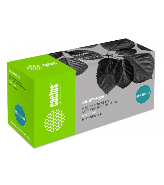 Картридж лазерный Cactus CS-SP4500HE черный (12000 стр.) для Ricoh Aficio SP 4510DN/SP 4510SF