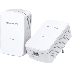 Комплект гигабитных адаптеров Mercusys AV1000 Gigabit Powerline Kit, HomePlug AV2 standard, 1 Gigabit port, 300m over electrical circuits, plug and play., фото5