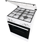 Плита комбинированная Gorenje GK6A20WF белый, конфорок 4 газовых, духовка 65 л, 60 см x 85 см x 60 см, фото20