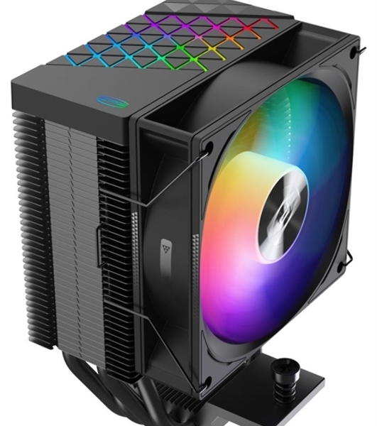 Кулер PCCooler R400 ARGb черный 92мм алюминий+медь 2200r m 30db 4-pin 180W 133мм