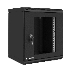 Шкаф телекоммуникационный 10' настенный 9U ExeGate EC-WM-9U.280.G.BLACK (10”, 9U, 350x280x420mm (ШхГхВ), передняя дверь закаленное стекло, пыле- и влагозащита IP23, черный RAL 9004), фото11