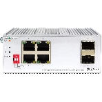 Коммутатор Unmanaged Industrial Switch 4x1000Base-T PoE, 2x1000Base-X SFP, PoE Budget 120W, Surge 4KV, -40 to 75°C, фото7
