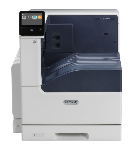 Принтер лазерный Xerox VersaLink C7000N (VLC7000N#), A3, цветной, печ. 19 стр/мин (A3) 35 стр/мин (A4), 1200 x 2400 dpi, RJ-45, NFC, Air Print