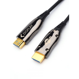 Кабель HDMI 10 м (HIGH speed, Metal gold, Optical) 8K VER 2.1 Кабель HDMI 10 м (HIGH speed, Metal gold, Optical) 8K VER 2.1