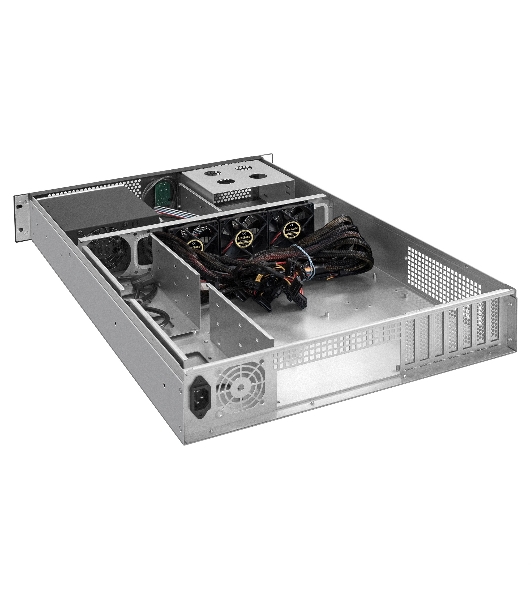 Серверный корпус ExeGate Pro 2U650-08 (RM 19', высота 2U, глубина 650, БП 1100ADS, 2хUSB)