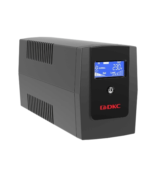 Источник бесперебойного питания ИБП Info LCD 800В.А IEC C13 (3) USB + RJ45 DKC INFOLCD800I
