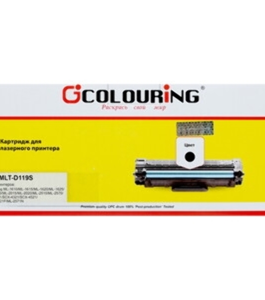 Картридж лазерный Colouring CG-MLT-D119S черный (2000 стр) для Samsung ML-1610/1615/1620/1625/2010/2015/2020/2510/2570/2571N/SCX-4521/4321/Xerox 3117/3122/DELL 1100/1110