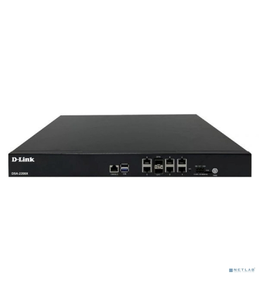 Маршрутизатор D-Link DSA-2208X/A1A, 6×1 Гбит/с + 2×10 Гбит/с SFP+, управляемый