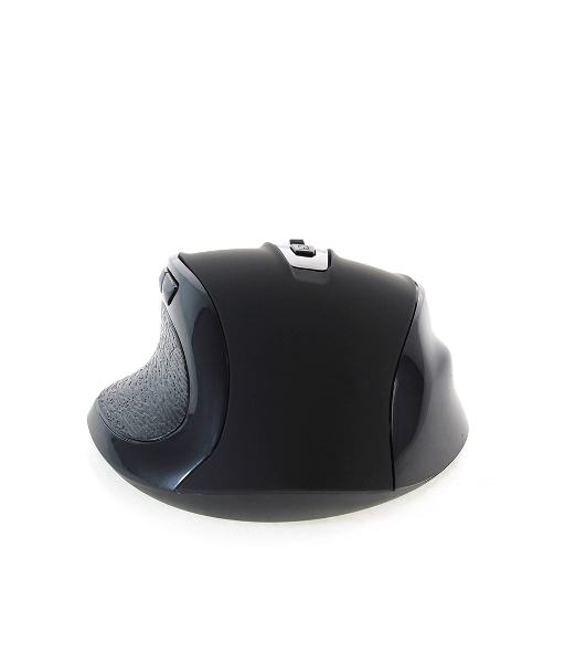Мышь беспроводная Crown CMM-935W черный, 1600 dpi, радиоканал, USB, кнопки - 6