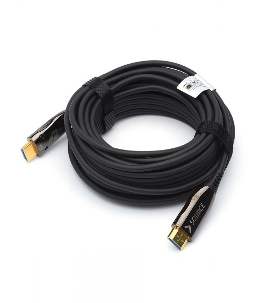Кабель HDMI 10 м (HIGH speed, Metal gold, Optical) 8K VER 2.1 Кабель HDMI 10 м (HIGH speed, Metal gold, Optical) 8K VER 2.1
