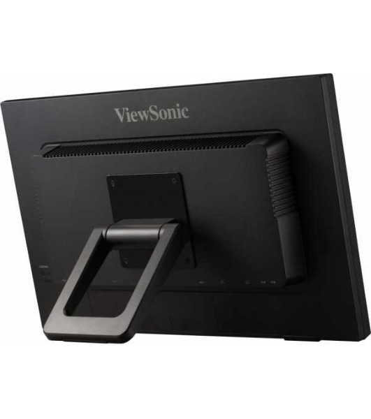 Монитор 21.5' ViewSonic TD2223 VA 1920x1080, 75 Гц, 6.5 мс, 16:9, 250 кд/м², VGA, DVI-D, HDMI 1.4, DP, USB Hub (2×USB 2.0), 3.5 Jack, аудиовход, динамики (2×2 Вт), сенсорный экран (IR Touch), черный