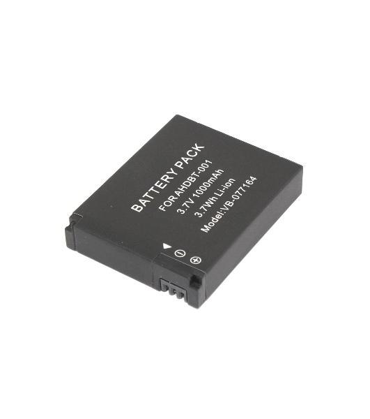 Аккумуляторная батарея для видеокамеры GoPro HD HERO, HERO2 3.7V 1000mAh Li-ion