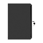 Шкаф телекоммуникационный 10' настенный 9U ExeGate EC-WM-9U.280.G.BLACK (10”, 9U, 350x280x420mm (ШхГхВ), передняя дверь закаленное стекло, пыле- и влагозащита IP23, черный RAL 9004), фото7