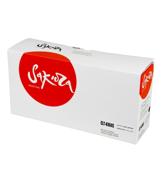 Картридж лазерный Sakura CLTK404S для Samsung SL-C430/SL-C480, черный, 1500 к.