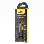 Кабель Cablexpert аудио 90˚ спиральный CCAB-02-35MMLC-1.8MB. 3.5 Jack (M)/3.5 Jack (M), черный, 1.8м, блистер, фото 1