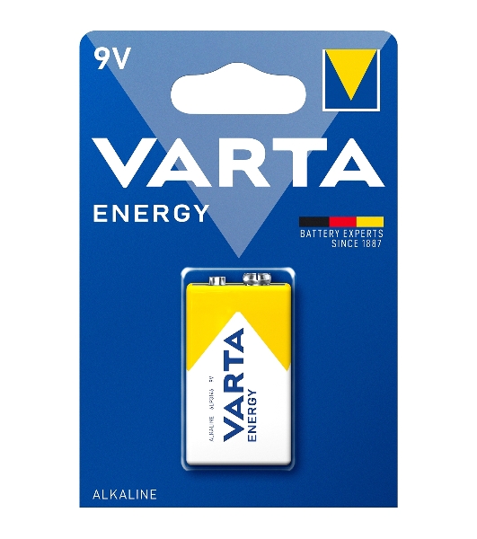 Батарейки VARTA ENERGY 9V бл. 1