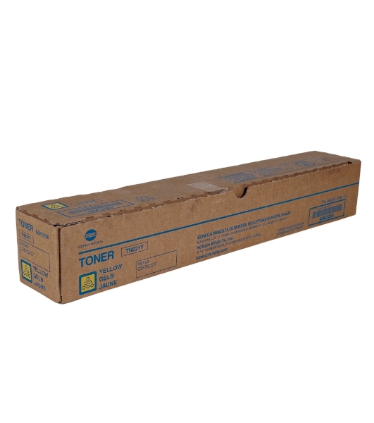 Тонер-картридж Konica-Minolta TN-221Y желтый, для bizhub C227/C287