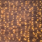 Гирлянда Neon-night 'Светодиодный Дождь' 1,5х1,5м, свечение с динамикой, прозрачный провод, 230 В, диоды теплый белый, фото 1
