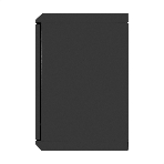 Шкаф телекоммуникационный 10' настенный 9U ExeGate EC-WM-9U.280.G.BLACK (10”, 9U, 350x280x420mm (ШхГхВ), передняя дверь закаленное стекло, пыле- и влагозащита IP23, черный RAL 9004), фото6