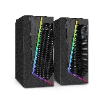 Акустическая система 2.0 ExeGate EX289688RUS Accord 240 (питание USB, 2х3Вт (6Вт RMS), 60-20000Гц, черный, RGb подсветка), фото7