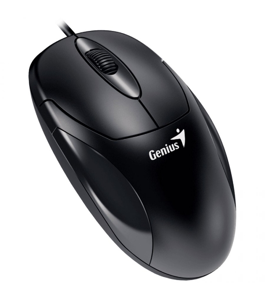 Мышь проводная Genius XScroll V3 черный, 1000 dpi, USB, кнопки - 3