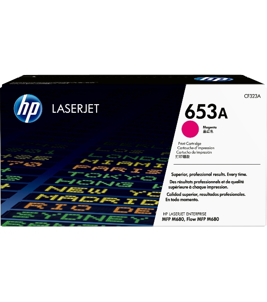 Тонер Картридж HP 653A CF323A пурпурный для HP MFP M680/Flow MFP M680 (16000 стр.)