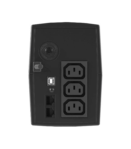 Источник бесперебойного питания ИБП Info LCD 800В.А IEC C13 (3) USB + RJ45 DKC INFOLCD800I