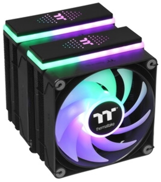 Устройство охлаждения (кулер) Thermaltake Astria 600 ARGB Soc-AM5/AM4/1151/1200/1700 черный 4-pin 26.8dB Al 265W Ret (CL-P121-CA12SW-A)