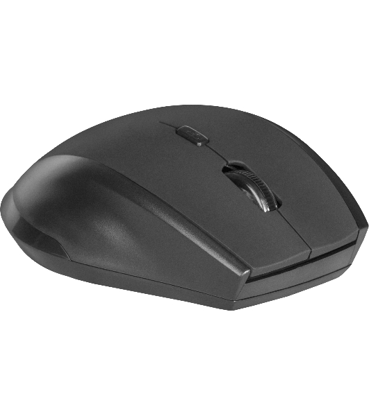 Мышь беспроводная Defender Accura MM-365 черный, 1600 dpi, радиоканал, USB, кнопки - 6