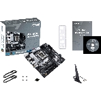 Материнская плата ASUS PRIME B660M-A WIFI D4, Socket LGA 1700, Intel B660, 4xDDR4, 4xSATA, 2xM.2, 1xPCIe 4.0 x16, 1xPCIe 3.0 x16, 1xDP, 2xHDMI, 1x 1Gb LAN, 2xUSB-A 3.2 Gen 2, 4xUSB-A 2.0, 3x3.5 мм, 7.1, mATX, фото4