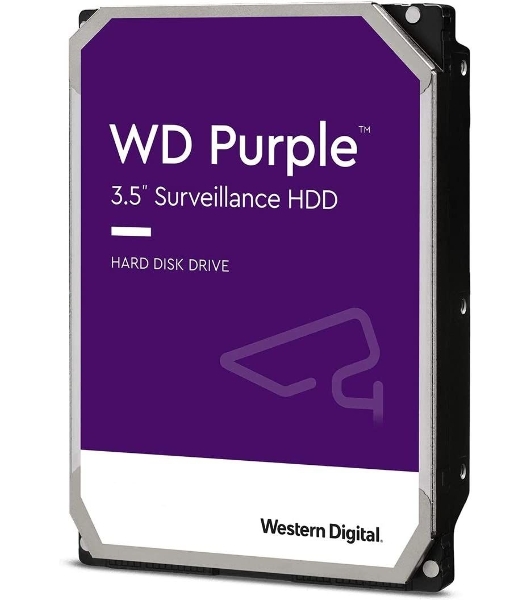 Жесткий диск Western Digital 4Tb 5400rpm Purple SATA III, 256Mb, 3.5'