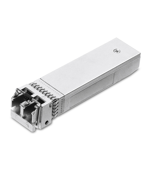 Трансивер TP-Link 10G SFP+ Module, LC connector, 50/125um or 62.5/125um Multi-mode, 850nm wavelength, distance up to 300m.