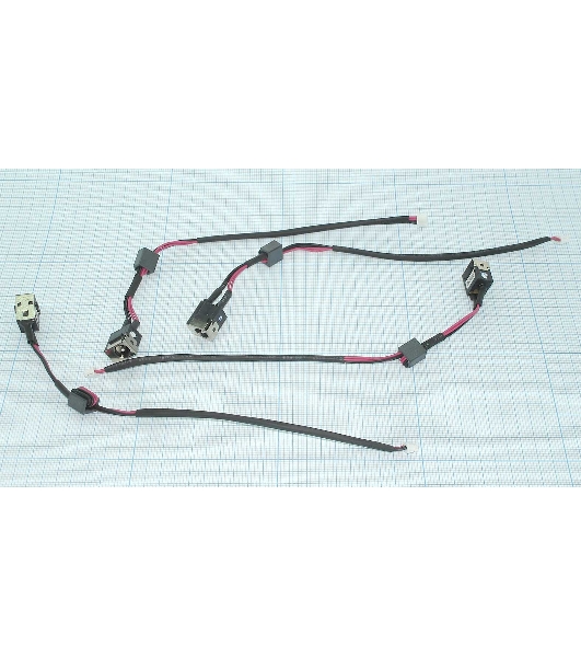 Разъем для ноутбука HY-DE007 Dell Inspiron Mini 10 series 1010 1011 1012 Mini 9 910 с кабелем 16 см