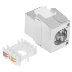 Модуль Keystone, RJ45, cat.6a, STP, 180 градусов, фото2