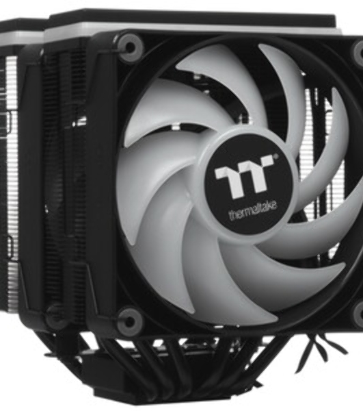 Устройство охлаждения (кулер) Thermaltake Astria 600 ARGB Soc-AM5/AM4/1151/1200/1700 черный 4-pin 26.8dB Al 265W Ret (CL-P121-CA12SW-A)