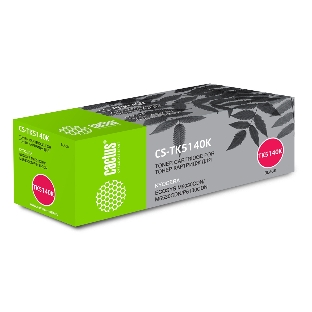 Картридж лазерный Cactus CS-TK5140K черный (7000 стр.) для Kyocera Mita M6030cdn/M6530cdn/P6130cdn Ecosys