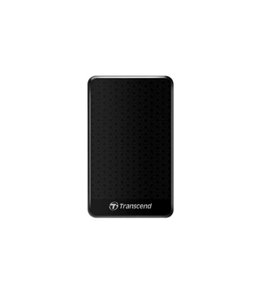 Внешний HDD 2.5' Transcend StoreJet 25A3, 2TB, USB 3.2 Gen 1 Type-A, 5400 rpm, черный