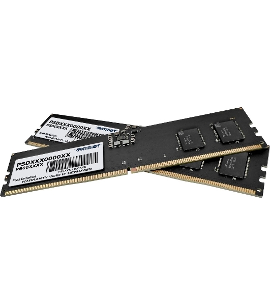 Оперативная память Patriot Signature, DDR5, 32GB (2x16 GB), 4800 MHz, CL40, DIMM