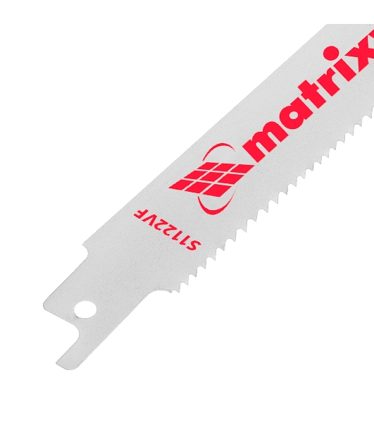 Полотна универсальные Matrix для сабельной пилы S1122VF,200/1,8-2,5 мм, Bimetal, 2шт., PRO