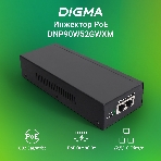 Инжектор PoE Digma DNP90W52GWXM 100/1000/2500/10GbASE-T 90Вт 100-240В(АС), фото5