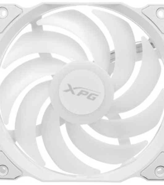Вентилятор для корпуса ADATA XPG VENTO 120 ARGb PWM белый, 120 мм, 1850 об/мин, 21 дБ, 4 pin