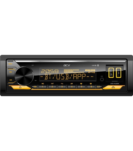 Автомагнитола ACV AVS-948BM, 1 DIN, Bluetooth, USB Type-A, AUX