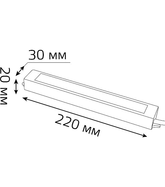 Блок питания 50W 24V IP66 1/50