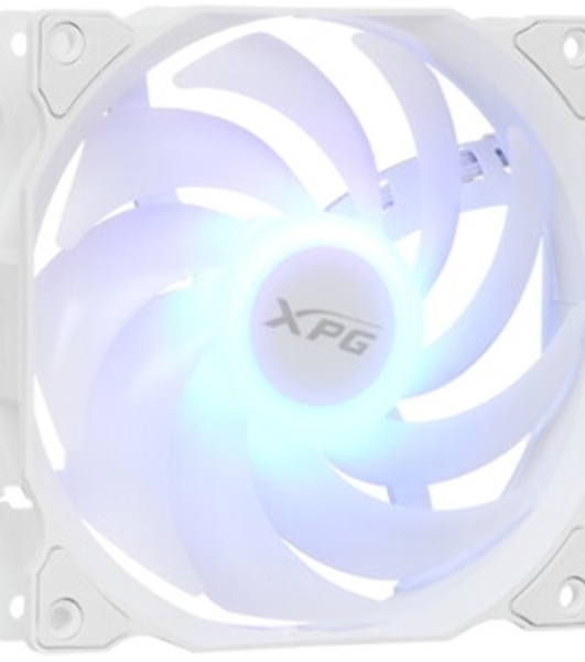 Вентилятор для корпуса ADATA XPG VENTO 120 ARGb PWM белый, 120 мм, 1850 об/мин, 21 дБ, 4 pin